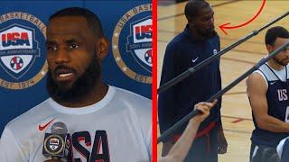 Why Team USA Basketball not staying in Olympic Village Answer Of Kevin Durant