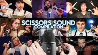 ASMR Best Scissors Sounds ️ (Compilation) Pt 2