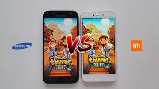 Samsung Galaxy J5 2017 vs. Xiaomi Redmi 5A - Speed Test - Which is faster?