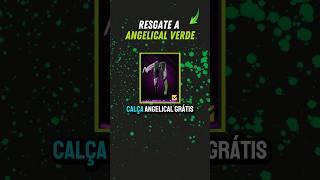 Nova atualização: Calça Angelical Verde Grátis Natal #freefire #ff #calçaangelical