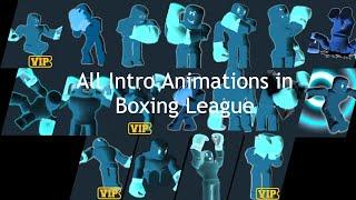 All Intro Animations | Roblox Boxing League (2023)