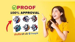  Proof of 100% File Approval! Secret Tips & Tricks for Adobe Stock, Freepik & Shutterstock