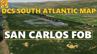 DCS World - SOUTH ATLANTIC MAP - San Carlos Forward Operating Base During The Falklands War History