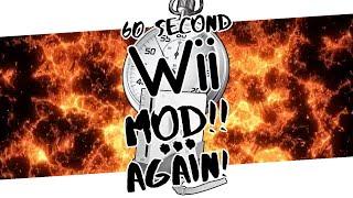 Modding a Wii in 60 Seconds... Again! // Wii Mods Made Easy! #shorts