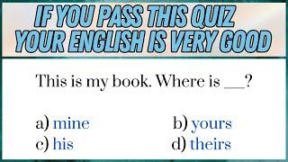 ️ Mixed Grammar Quiz | If you pass this quiz your English is awesome | Learn English