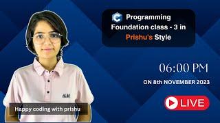 3. Learn C Programming | Happy Coding with PRISHU