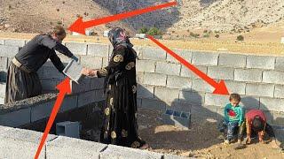 Building Progress: The Walls of Batoul’s Cabin Rise Higher