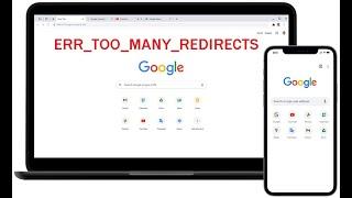 Chrome error err_too_many_redirects (ERR TOO MANY REDIRECTS)