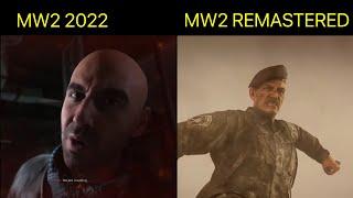 MW2 2022 vs MW2 remastered ending