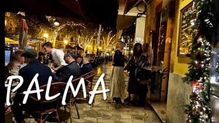 PALMA  CHRISTMAS walk in MALLORCA island | Spain 2024