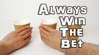 The 3 Cups Challenge - You always win the bet!