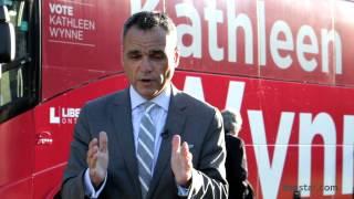 Robert Benzie on Kathleen Wynne's campaign bus