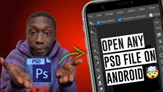 How To Open, View and Edit PSD (Photoshop) files on Android or Any Device | #Photopea #Photoshop