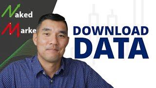 How to Download Historical Trading Data in NakedMarkets Data Center