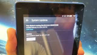 Amazon Fire 7 Tablet: How to Update Software Version