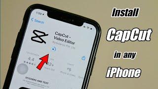 How to Download CapCut app in any iPhone  || Fix CapCut not showing in Appstore 
