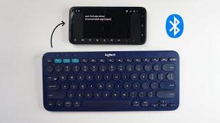 Cara Menghubungkan Keyboard Wireless Bluetooth Ke HP Android