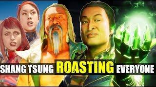 Who Roasts & Teases Shang Tsung the Best? (Relationship Banter Intro Dialogues) MK 11