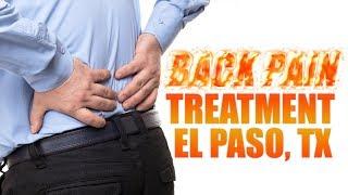 El Paso, TX Back Pain Chiropractic Treatment