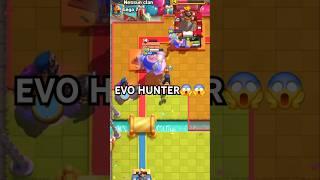 EVO HUNTER+ ROYALE GIANT IS THE BEST COMBO IN THIS META!!! #shorts #clashroyale #gaming