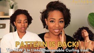 Chile, PATTERN Did It AGAIN!!! | The NEW 3-in-1 Interchangeable Curling Iron On Type 4 Natural Hair!