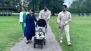 Chiranjeevi With Grand Daughter Enjoying in London Olympics Inaugural Event | Ram Charan, Upasana