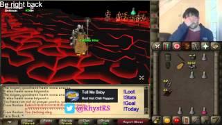 Streamer TheRhys Faints After Getting a Fire Cape on RuneScape