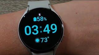 Samsung One UI 5 Watch - User Interface, Animation & Features | Wear OS 4 | Galaxy Watch