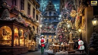 THE MOST BEAUTIFUL CHRISTMAS VILLAGE IN THE WHOLE WORLD  RIQUEWIHR  THE REAL MAGIC OF CHRISTMAS