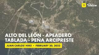 Alto del León - Apeadero Tablada - Peña del Arcipreste de Hita