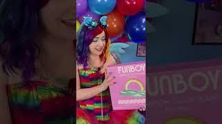 Rainbow Dash unboxes Rainbow Cloud Float #shorts