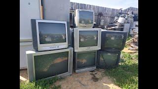 Разобрал кучу старых телевизоров. Сколько заработал?