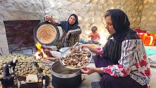 IRAN Nomadic life | a good breakfast in nomadic life | Nomadic lifestyle of Iran