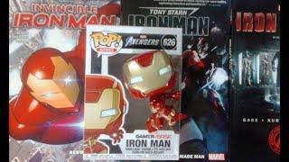 Funko iron man Figure 626 / Marvel Avengers GamerVerse Pop Games / Unbox Review / Bobble Head