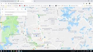 How to Add "Google Map Location" on my website page  Design About us page