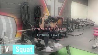 V Squat: Presented by Coached by Becca