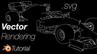 [3.3] Blender Tutorial: 3D Model to SVG Image, Vector Graphics