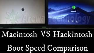 MacBook Pro vs Dell Laptop Hackintosh Boot Speed Test