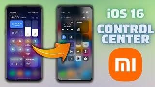 Cài iOS 16 Control Center Trên Xiaomi MIUI 13/14 | Magisk Module