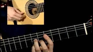 Solea, flamenco guitar with tab