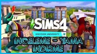 The Sims 4 Discover University (İnceleme, Türkçe yama, İndirme) The Sims 4 Türkçe