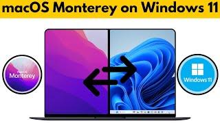 How to Install macOS Monterey on Windows 11 | Install macOS Monterey on Windows PC With VMware