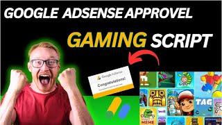 Google Adsense Approval Script | How to Install Zontal Game Script | Google Adsense Approval 2024