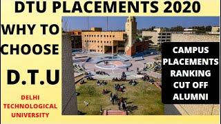 DTU PLACEMENTS 2020 | ALL ABOUT DTU | DTU CUT OFF 2020| DTU CAMPUS TOUR |DTU RANKING| DTU ALMUNI