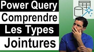 Power Query - Relation entre 2 tables - Les types de jointures