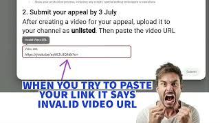 REUSED CONTENT Appeal video invalid url problem LINK MONETIZATION DEMONETISED REPETITIVE