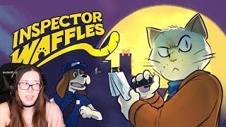 Cat Crime Solving! | INSPECTOR WAFFLES | Indie Week