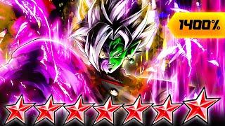 (Dragon Ball Legends) ZENKAI 7, 1400%, 14 STAR LF FUSION ZAMASU! THE MORTAL BREAKER IS BACK!