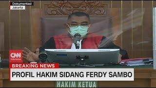 Profil Hakim Sidang Ferdy Sambo