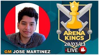GM Jose Martinez Alcantara | ARENA KINGS March 29, 2023 | Chess.com